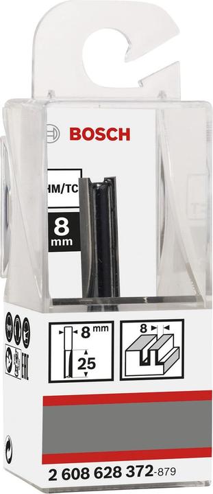 Image du produit Bosch Professional Zubehör Fraise à rainurer 8 mm, D1 8 mm, L 25