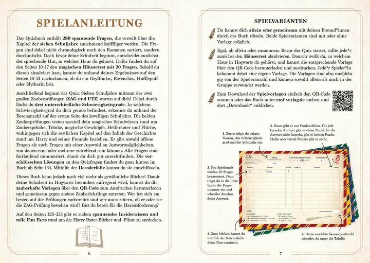 Immagine prodotto Il quiz magico per i fan di Harry Potter (Tedesco)