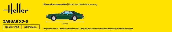 Actual product image Heller Jaguar XJ-S 1:43
