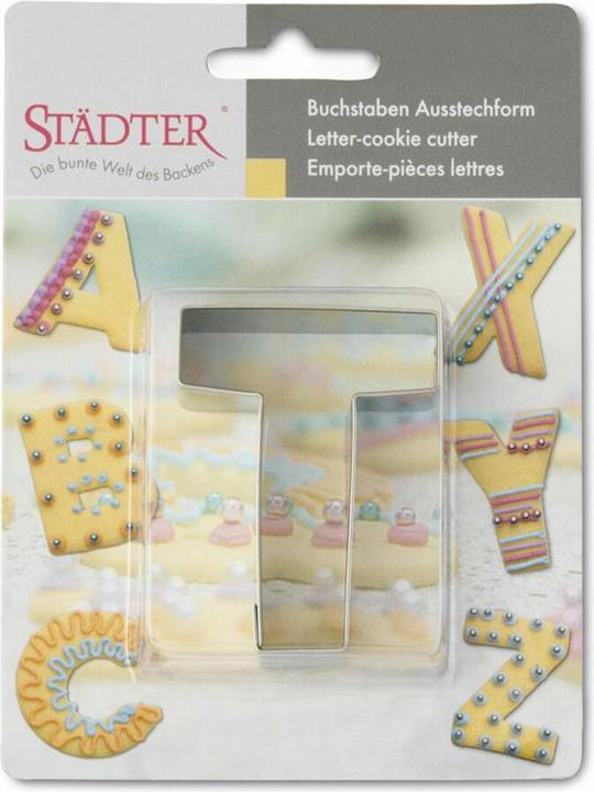Immagine prodotto Städter Tagliabiscotti Lettera T