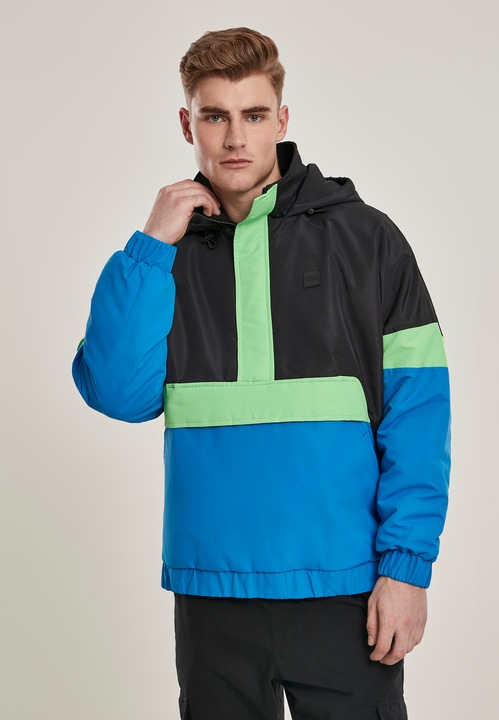 Produktbild Urban Classics 3-Tone Neon Mix Pull Over Jacket (XS)