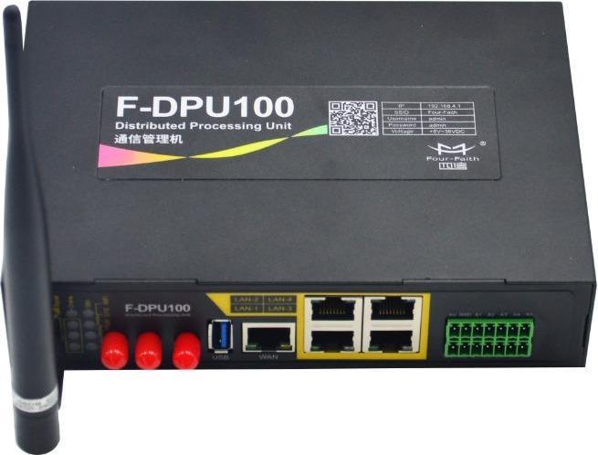 Actual product image Four-Faith F-DPU100-FL - F-DPU100 - 4G Distributed Processing Unit