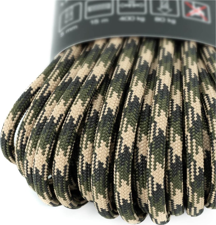 Produktbild D-Trek Commando Seil 15 Meter 9mm (15 m)