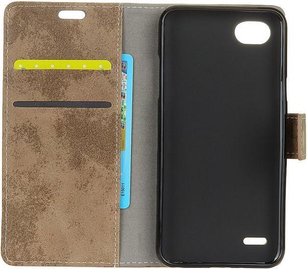 Actual product image MU Classic Vintage leather cover (LG Q6+, LG Q6)