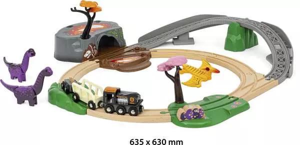 Actual product image Brio Dinosaur Adventure Set