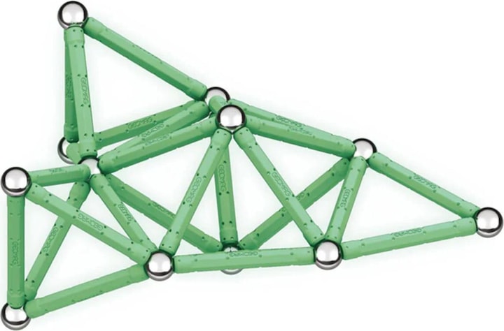 Actual product image Geomag Panels Green line Glow
