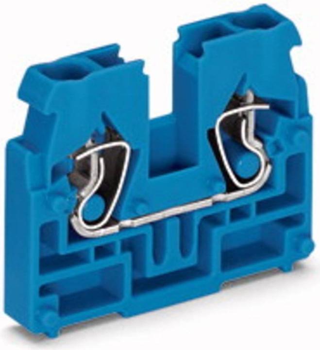 Produktbild Wago Reihenklemme blau 2.5mm² (Montagehalterung)