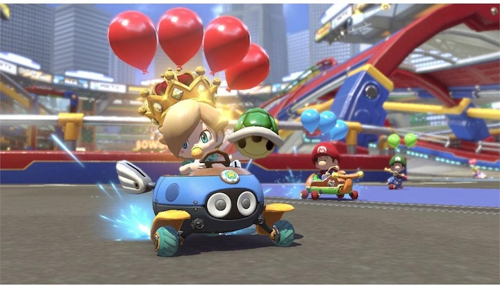 Actual product image Nintendo Mario Kart 8 Deluxe (Switch, Multilingual)