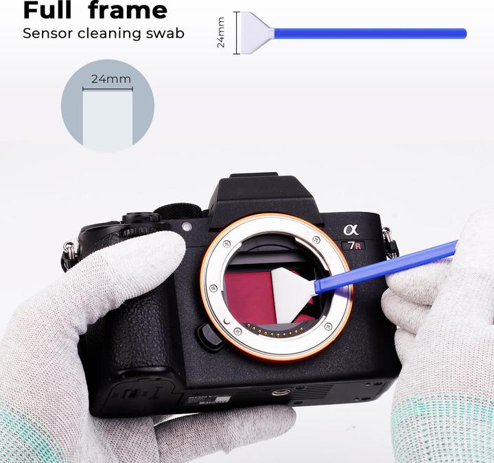 Actual product image K&F Concept Cleaning Swab Kit 24mm 10szt