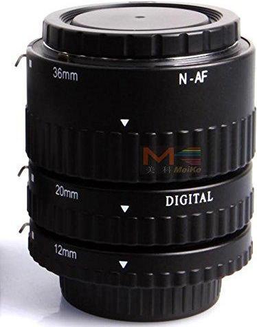 Image du produit Meike Converter spacers Macro Af autofocus Do Nikon (s) (Macro bague intermédiaire, Nikon F)