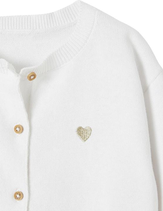 Immagine prodotto Vertbaudet Cardigan per neonati con ricamo a cuore Basic ® (86)