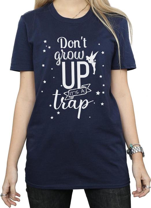 Immagine prodotto Disney Tinker Bell Don't Grow Up Maglietta Ampia Donna (XXL)