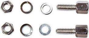 Actual product image InLine Screw set (SUB-D mounting set)