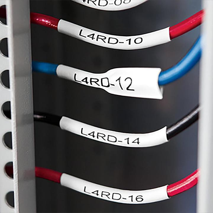 Produktbild Dymo Rhino Heissschrumpfschlauch (1.20 cm, Weiss)