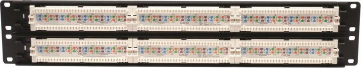 Produktbild Eaton 48-Port 2U Rack-Mount Cat5e 110 Patch Panel 568B RJ45 Ethernet TAA