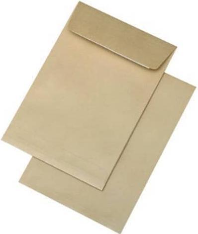 Actual product image Elepa Envelope B5 HK 110g brown (250 pcs.)