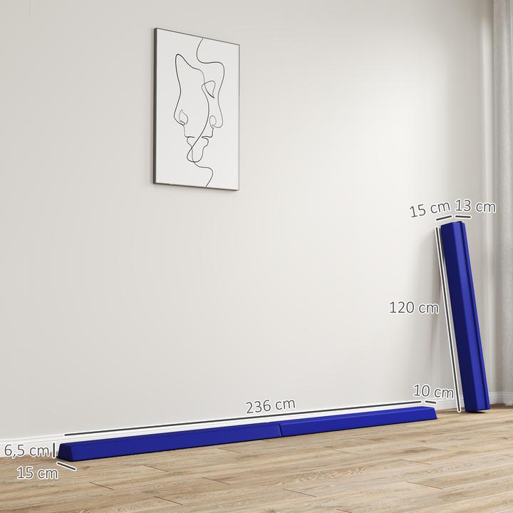 Produktbild SportNow Schwebebalken Kunststoff, Polyester Blau