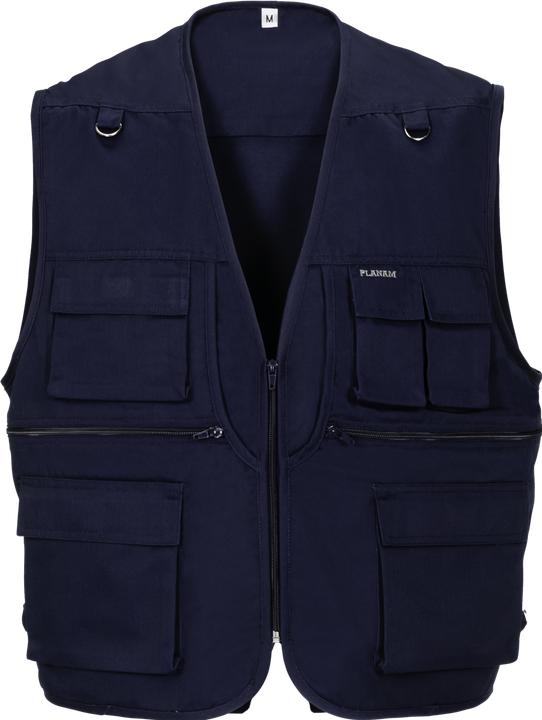 Actual product image Planam Summer waistcoat navy M L (L)