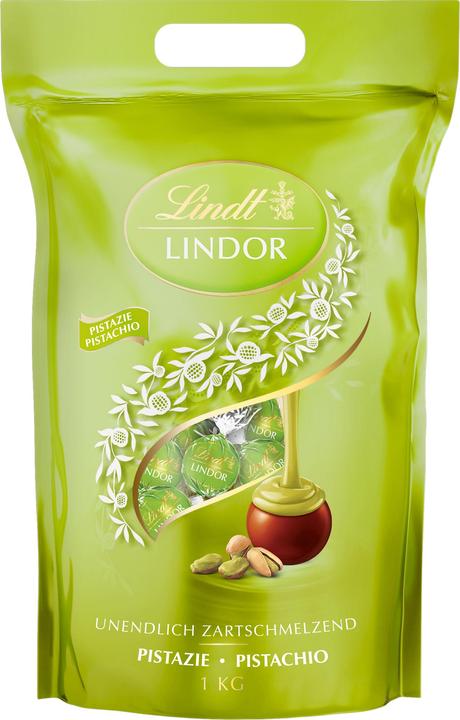 Actual product image Lindt Lindor Kugeln Pistazie (1000 g)