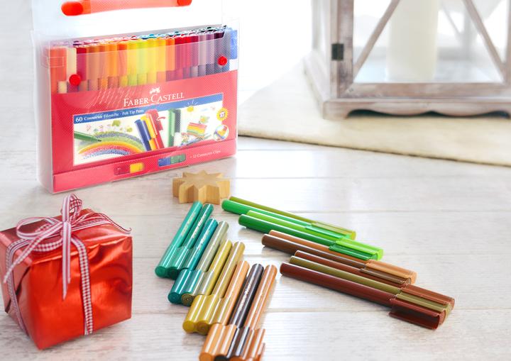 Actual product image Faber-Castell connector pens (Multicoloured, 60 x)