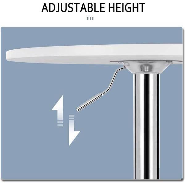Actual product image Woltu Height-adjustable bar table 68-88 cm (60 x 60 x 88 cm)