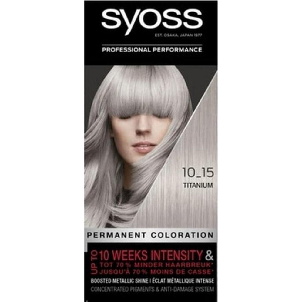 Syoss Color Baseline 10-15 Titanium Haarfärbemittel (49948911)