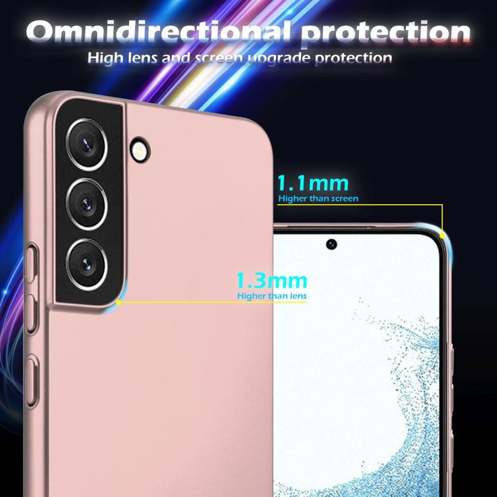 Produktbild Cadorabo HC Matt Metall Hülle (Samsung Galaxy S22+)