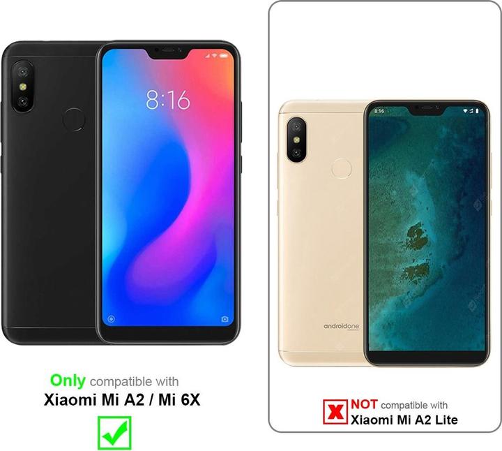 Immagine prodotto Cadorabo Custodia per Xiaomi Mi A2 / Mi 6X universale (Xiaomi Mi 6X, Xiaomi Mi A2 Lite?)