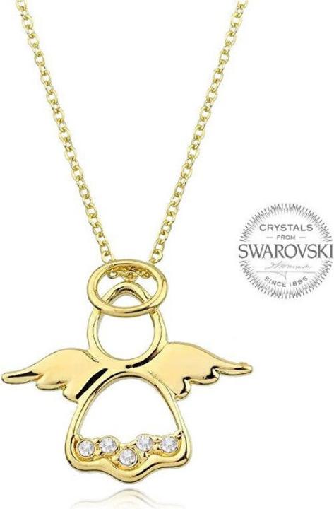 Image du produit Levien Le collier original plaqué or Angel (L) (Or)