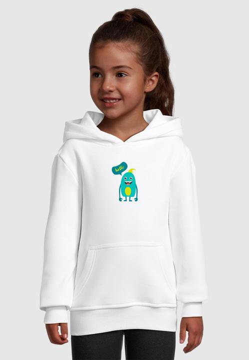 Produktbild Merchcode Kids Monster Hello - Basic Hoody - 184947 (158)
