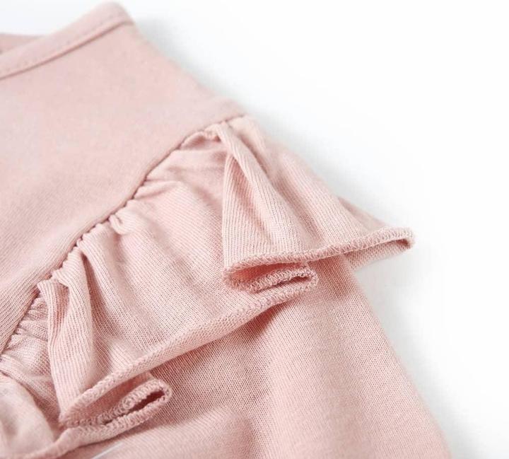 Produktbild vidaXL Kinder-Langarmshirt Rosa 92,Material: 100 % Baumwolle,Farbe (92)