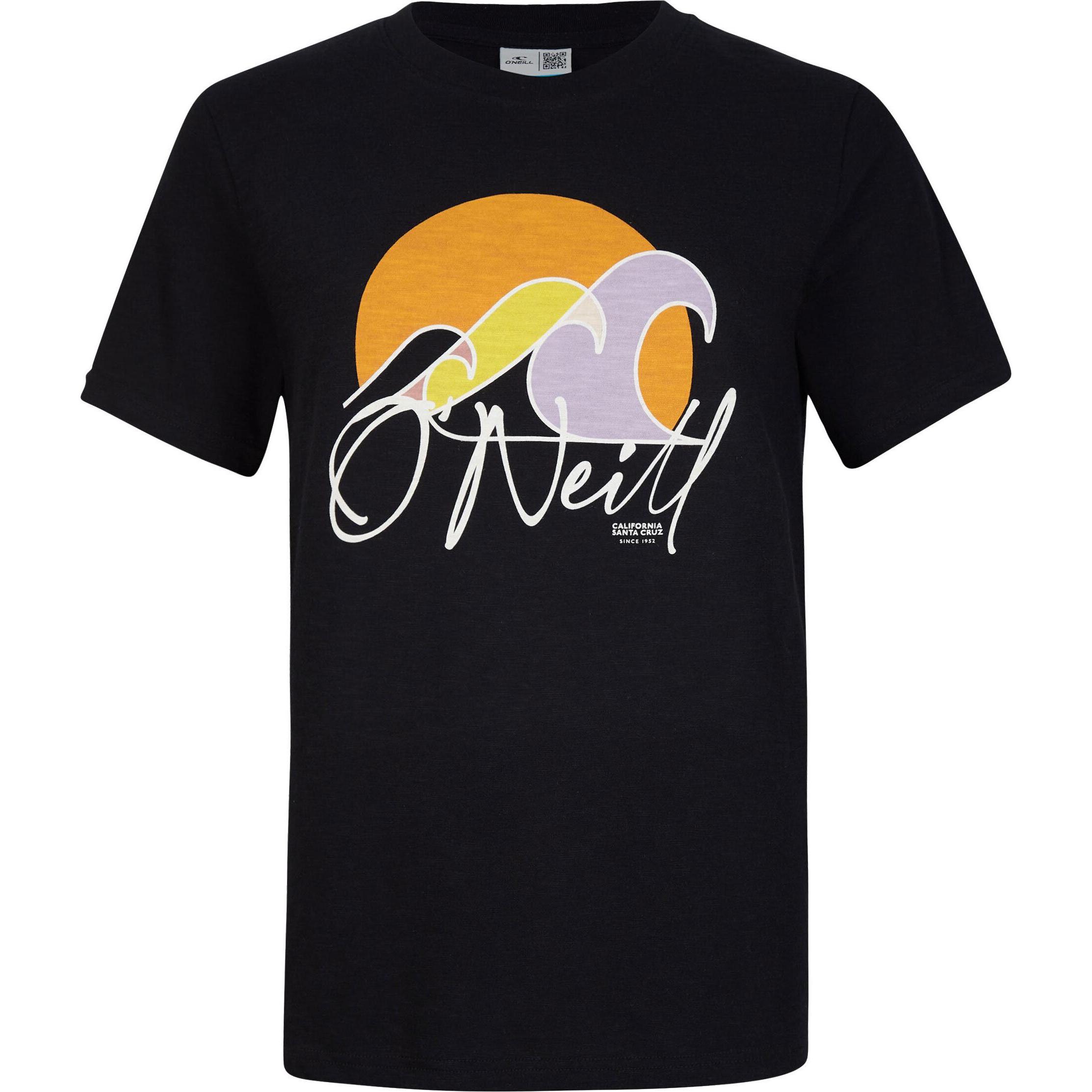 O'Neill, Damen, Shirt, Women's Luano Graphic T-Shirt, Schwarz, (XS)