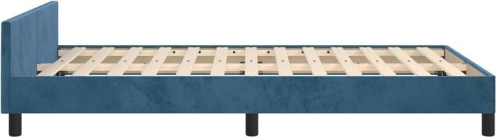 Produktbild vidaXL Bettgestell mit Kopfteil Samt (120 x 190 cm)