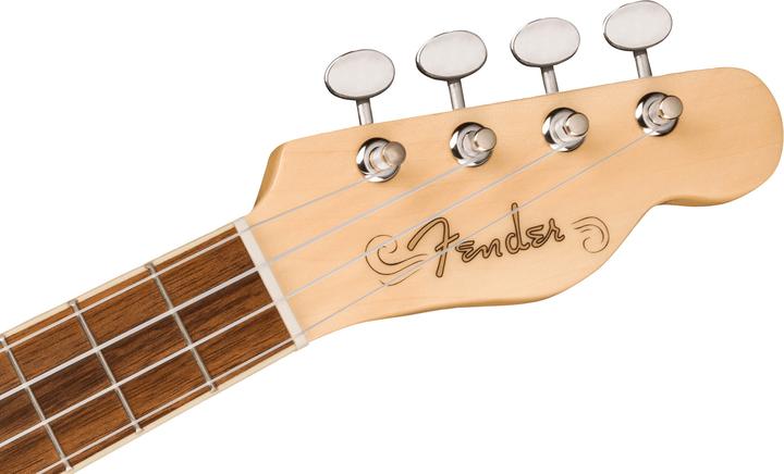 Produktbild Fender Fullerton Tele Uke WN White Pickguard 2-Color Sunburst elektrisch-akoestische concert ukelele (Schutzblech vorne)