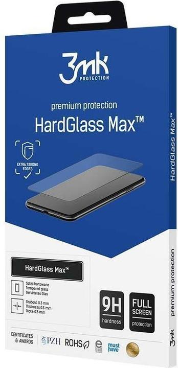 Actual product image 3MK Tempered glass HardGlass Max Black for Xiaomi 14T / 14T Pro (1 pcs., Xiaomi 14T Pro)