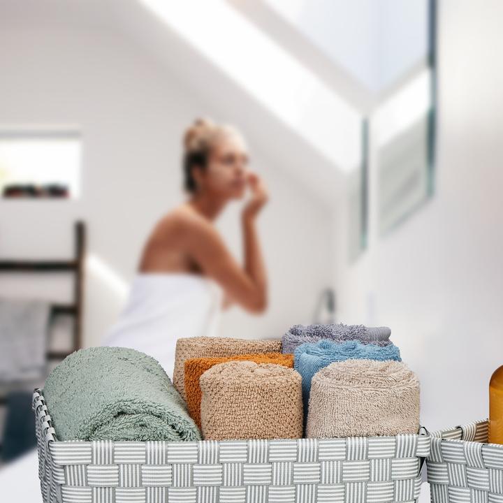 Immagine prodotto Relaxdays 3x cestino portaoggetti (3 x, 31 x 21 x 11 cm)