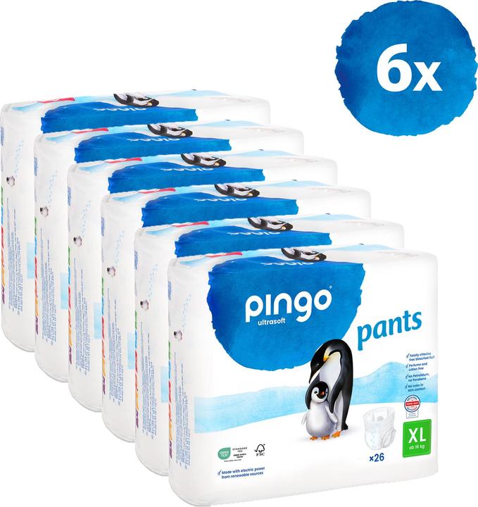 Produktbild Pingo Pants (Gr. 6, Monatsbox, 156 Stück)
