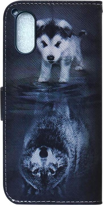 Produktbild Cover-Discount Sony Xperia 5 V - Leder Etui Hülle Wolf (Sony Xperia 5 V)