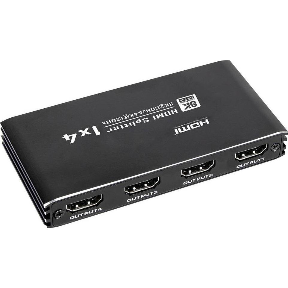 Thumbnail - myWall My Wall 8K HDMI Splitter 1 in 4 out HDMI-Splitter, Switch Box