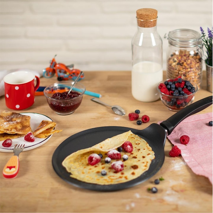 Immagine prodotto Kuhn Rikon Facile (25 cm, Padella di crêpe, Alluminio)