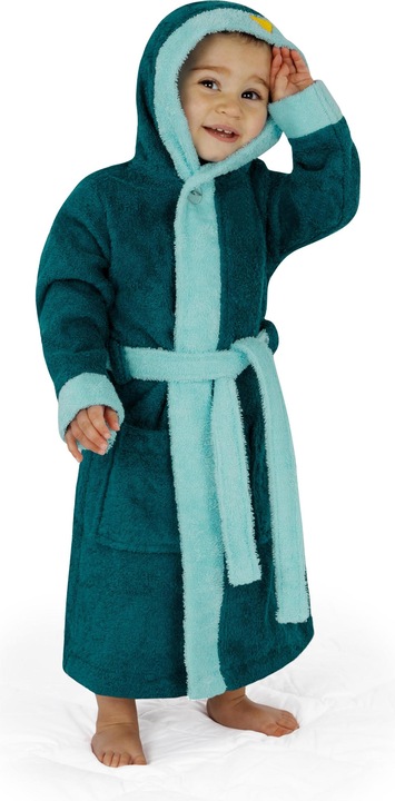 Image du produit Normani Peignoir en coton biologique pour enfants Malia (146, 152)