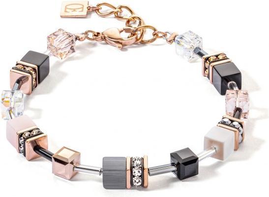 Produktbild Coeur de Lion Armband Softrosa (Mattschwarzes 6-mm-Armband)