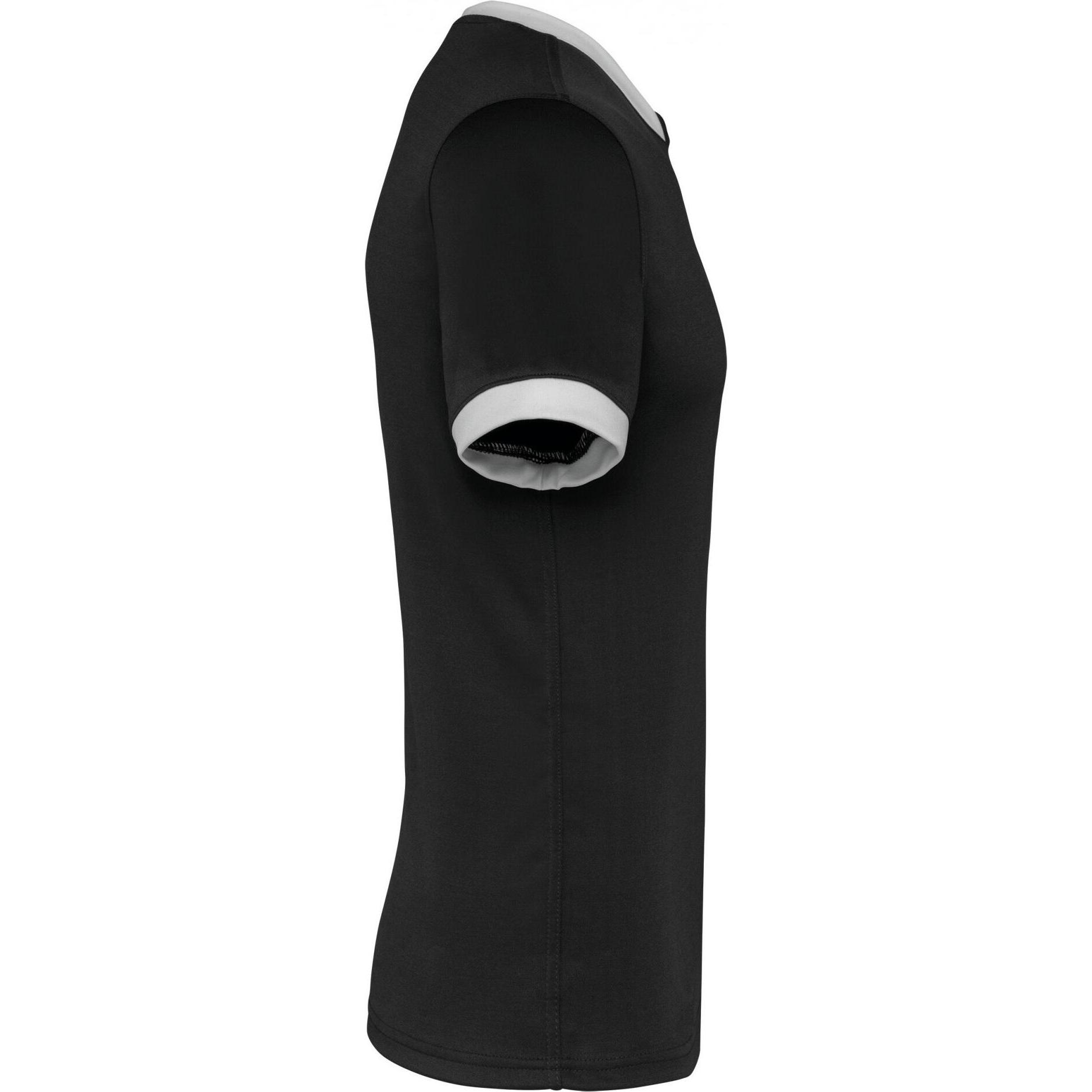 Thumbnail - Proact, Herren, Sportshirt, Kurzärmeliges Rugbytrikot (L), Schwarz, L