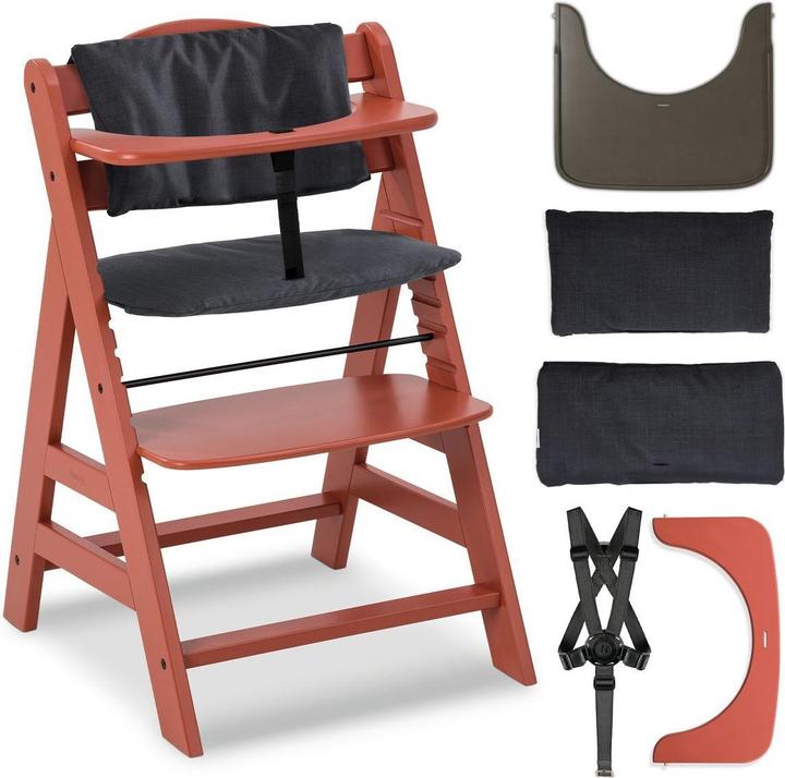 Produktbild Hauck Hochstühle Hochstuhl Alpha Plus Cork - im Sparset inkl. (Hochstuhl)