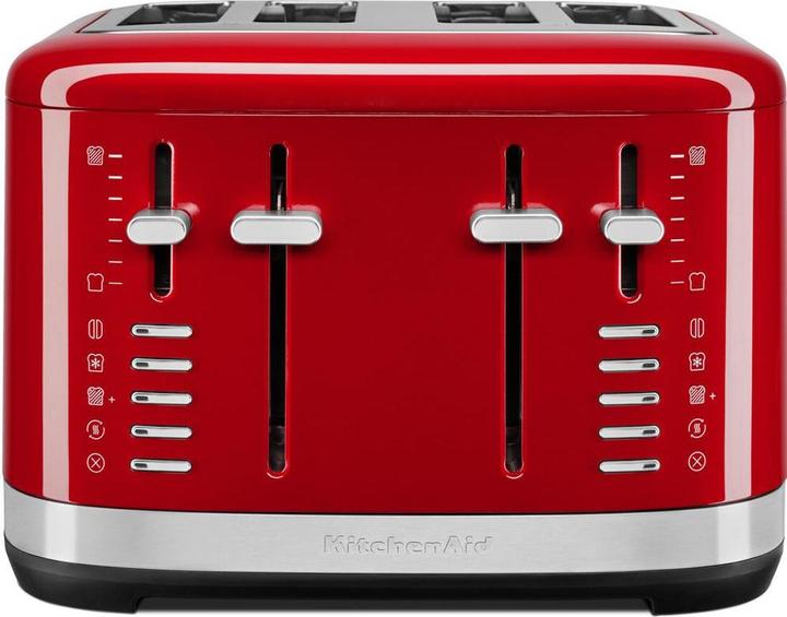 Produktbild KitchenAid 5KMT4109EER manueller 4-Scheiben Toaster Empire Rot