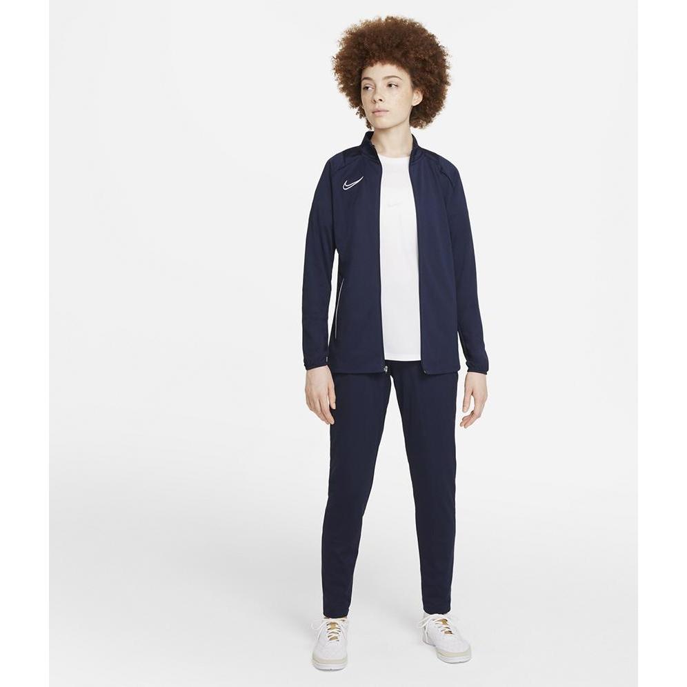Nike, Damen, Laufjacke, Academy 21 Trainingsanzug Damen (L), Blau, L