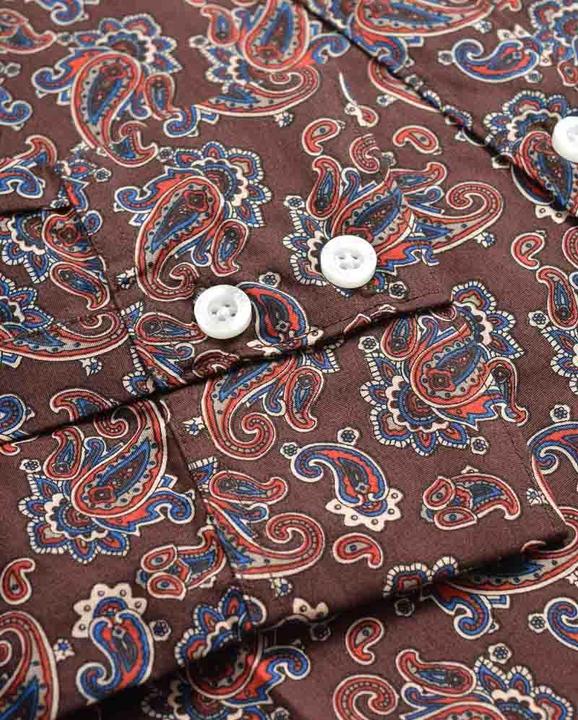 Immagine prodotto Lambretta Camicia Paisley Manica Lunga Uomo (M)