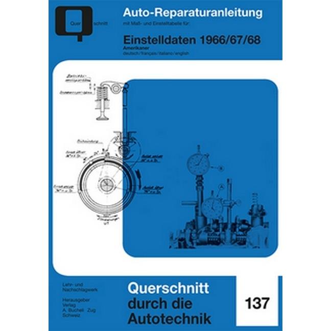 Einstelldaten 1966/67/68, Ratgeber
