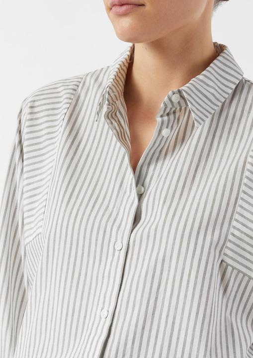 Immagine prodotto Comma Bluse Hemdbluse mit Streifenmuster (42)