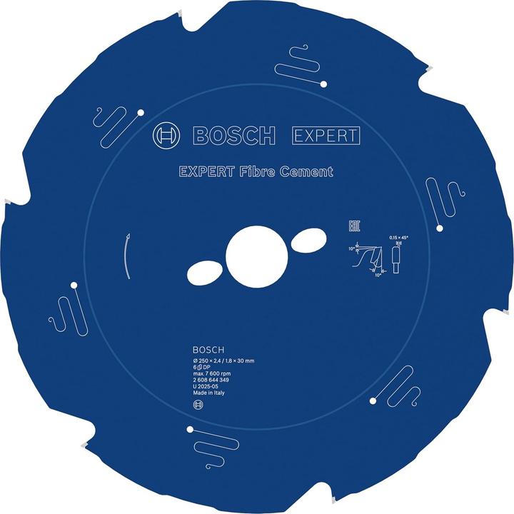 Produktbild Bosch Professional Zubehör Kreissägeblatt Expert for Fibre Cement, 250 x 30 x 2,4 mm, 6